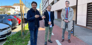 Fondazione Gabaldo, Possamai e Spiller: 166 nuovi alberi per il verde urbano di Vicenza Cristiano Spiller, Giacomo Possamai e il consigliere della Fondazione Gabaldo Gianluca Cosaro