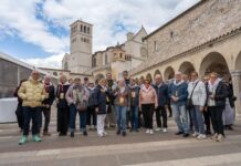 Ottavo Centenario di San Francesco, 46 volontari dalla Provincia Vicenza in pellegrinaggio ad Assisi: il racconto Csv vicenza volontari pellegrinaggio assisi san francesco