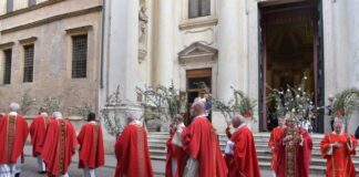 Domenica delle Palme a Vicenza, Brugnotto: vicinanza ai cristiani in guerra e silenzio come segno di speranza Domenica delle Palme, celebrazione a Vicenza con Brugnotto