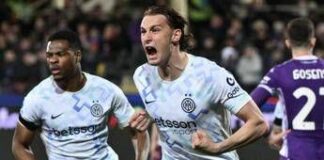 Fiorentina-Inter 1-1, Ndour risponde a Esposito e ora Milan è a -6 Fiorentina-Inter 1-1, Ndour risponde a Esposito e ora Milan è a -6