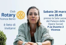 Flavia Pennetta, evento pubblico a Vicenza ospite del Rotary club Berici Flavia Pennetta Vicenza