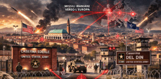 Guerra in Iran, Vicenza e le basi USA: una preoccupazione che non può essere ignorata. Guerra in Iran e possibili attacchi alle basi USA a Vicenza (immagine realizzata con l'AI)