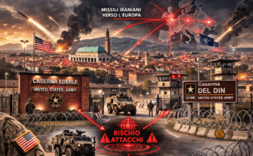 Guerra in Iran, Vicenza e le basi USA: una preoccupazione che non può essere ignorata. Guerra in Iran e possibili attacchi alle basi USA a Vicenza (immagine realizzata con l'AI)