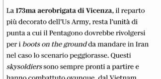 I Marines possono decollare dalla pista del Del Din a Vicenza… Peccato per il collega di Rep, e per Trump, che la pista non ci sia più