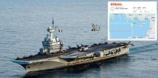 Il caso ‘StravaLeaks’: così un’app fitness ha rivelato la posizione della portaerei francese ‘Charles de Gaulle’
