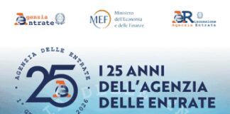 Istituto nazionale tributaristi alla celebrazione dei 25 anni dell’Agenzia delle entrate