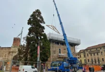 Pericolo crollo al Palazzo del Territorio di Vicenza: edificio, piazza e alcune abitazioni sgomberate. Verifiche in corso cantieri comunali vicenza palazzo territorio