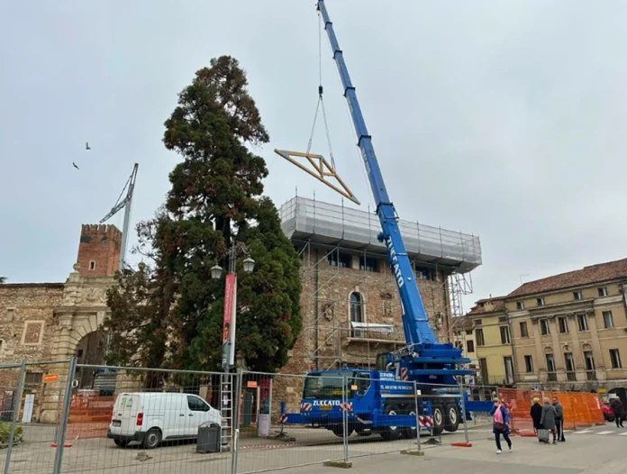 Palazzo del territorio lavori tetto vicenza cantieri comunali vicenza palazzo territorio
