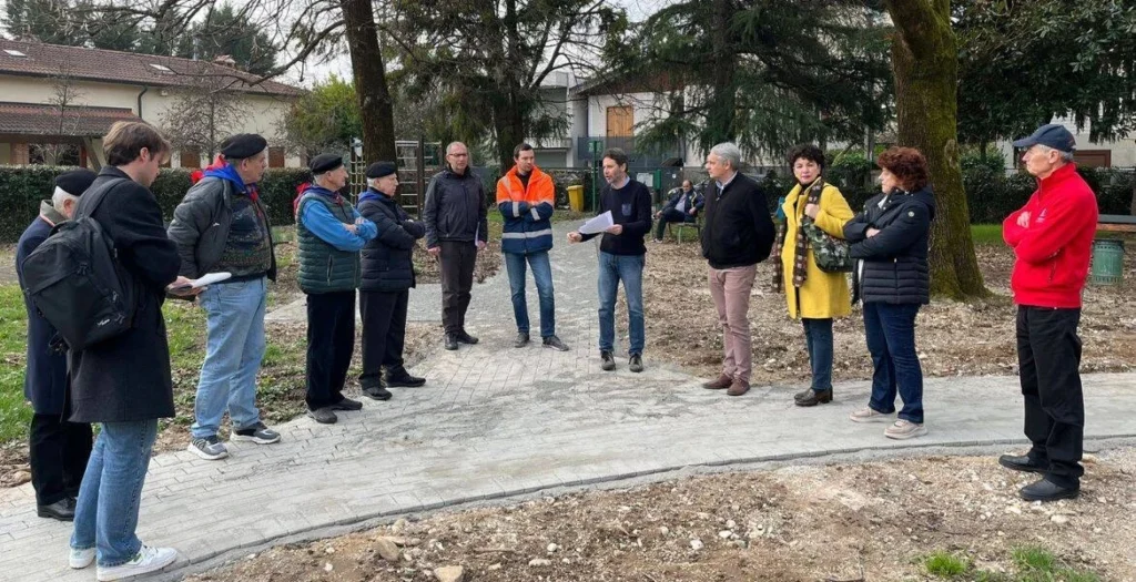 Piano riqualificazione percorsi pedonali