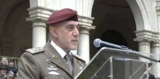 “Quando la guerra arriva, non chiede permesso”, le parole del generale Masiello agli allievi ufficiali