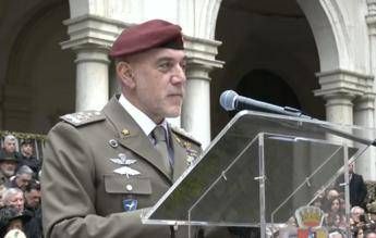 “Quando la guerra arriva, non chiede permesso”, le parole del generale Masiello agli allievi ufficiali