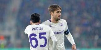 Rakow-Fiorentina 1-2: viola ai quarti di Conference League con gol da centrocampo di Pongracic