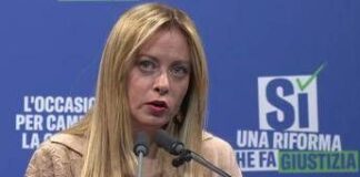Referendum, Meloni: “Nessuno ha in mente di liberarsi della magistratura, riforma traguardo epocale”
