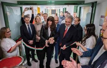 Rocca ha inaugurato l’unità di geriatria del Policlinico Tor Vergata