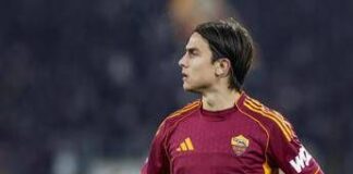 Roma, Dybala operato al ginocchio: fuori per 5 settimane