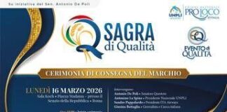 Sagre, lunedì al Senato Unpli premia le eccellenze dei territori