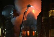 Scozia, enorme incendio a Glasgow: chiude stazione ferroviaria