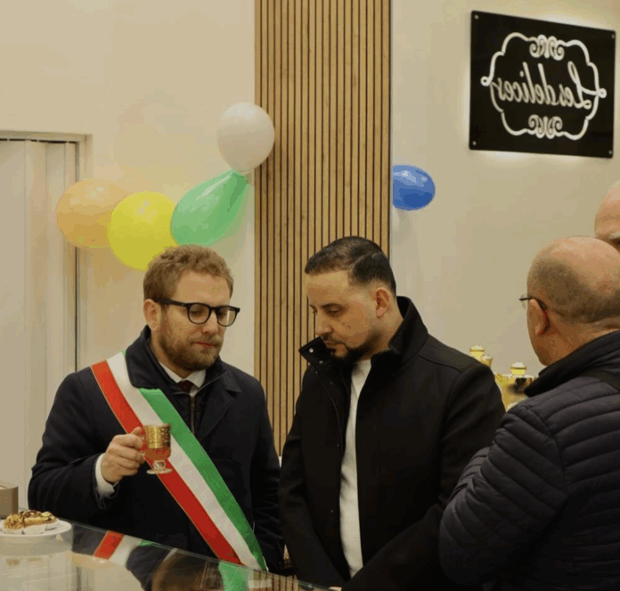 Possamai con "Omar" a Les delices (e poi si va in Consiglio Comunale di Vicenza)