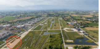 Murale collettivo al Parco della Pace a Vicenza, Nicolai invita i cittadini a partecipare Area del murale collettivo al Parco della Pace a Vicenza