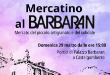 Mercatino artigiano a Castelgomberto, prodotti solidali e idee per Pasqua domenica 29 marzo Mercatino artigiano a Castelgomberto
