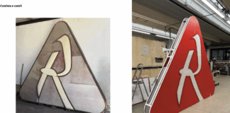 Memoria industriale a Vicenza, dopo odg Naclerio sindaco Possamai ha presentato recupero in zona stadio della “R” del Cotonificio Rossi “R” del Cotonificio Rossi