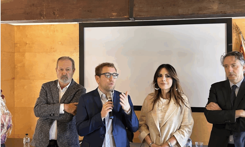 Il sindaco Giacomo Possamai "saluta" Scalabrin, Sbrollini e Cortese della Casa Riformista