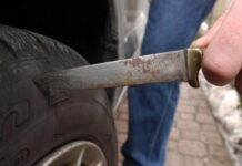 Taglio di pneumatici a Vicenza, polizia: trenta auto colpite, denunciato 26enne cittadino marocchino Taglio pneumatici