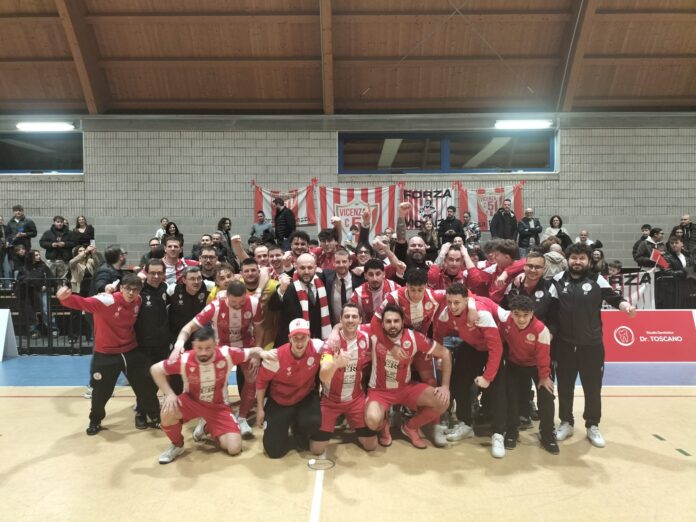 Vicenza Calcio a Cinque promosso in C2