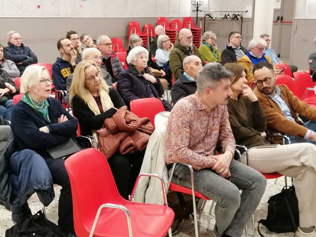 Assemblea "Centrale": uno scorcio dei presenti tar cui gli assessori Nicolai, Balbi e Selmo