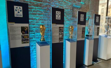 La Basilica Palladiana si tinge di “Sfumature d’azzurro”: si celebrano i trionfi del football italiano vicenza sfumature azzurro