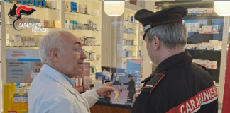 A Vicenza i Carabinieri entrano nelle farmacie: una rete di protezione contro le truffe agli anziani truffe anziani vicenza carabinieri farmacie
