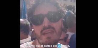 25 aprile, militanti Partito Liberaldemocratico bloccati a Milano dai pro Pal: “Diritto a manifestare messo in crisi da estremisti”