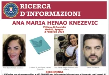 Fbi offre 25mila dollari per informazioni su Ana Maria Henao Knezevic, ereditiera Usa scomparsa e cercata nel 2024 anche nel Vicentino Ana Maria Henao Knezevic fbi