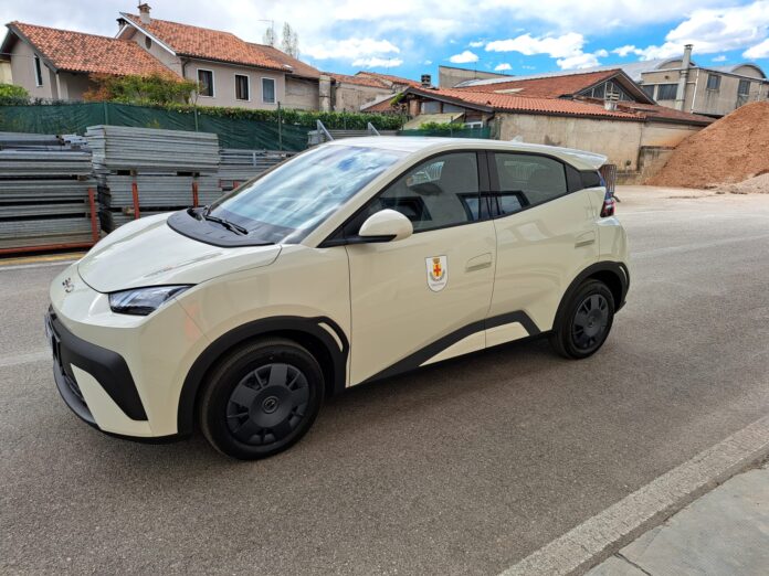BYD, uno dei due nuovi veicoli elettrici a Schio BYD, uno dei due nuovi veicoli elettrici a Schio