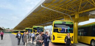 BRT, il Comune di Vicenza “studia” quello di Bergamo: delegazione in visita brt vicenza