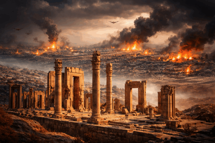 Civiltà persiana salvata e civiltà universale distrutta