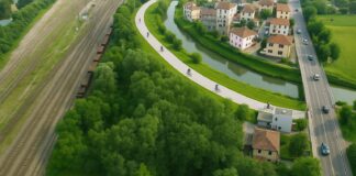 Ciclabile Ferrovieri centro Vicenza, Di Bella (Coalizione Civica) apre al confronto su Retrone e cavalcavia Maganza clabile Ferrovieri centro Vicenza (Credi VEZ)