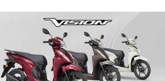Honda Vision 110 2026, nuovi colori per lo scooter urbano