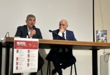 Massimo Parolin con “Discesa a Malebolge”, a Montebello sindaco Dino Magnabosco e pubblico attenti: terzo libro e cofanetto della trilogia Discesa a Malebolge: sindaco di Montebello Dino Magnabosco introduce Massimo Parolin