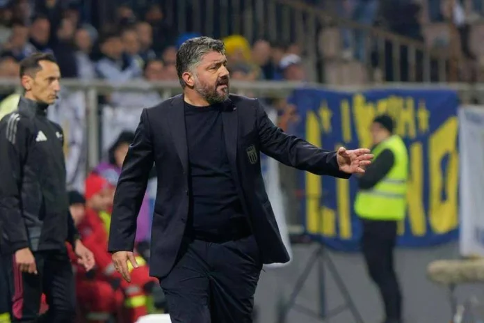 Italia fuori dal mondiale, Il ct azzurro Gennaro Gattuso - Foto IPA per Adnkronos Italia fuori dal mondiale, Il ct azzurro Gennaro Gattuso - Foto IPA per Adnkronos