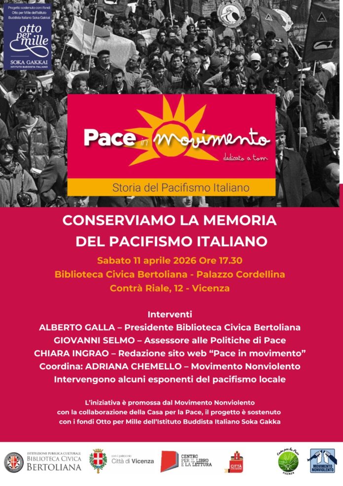 Locandina di Pace in movimento Locandina di Pace in movimento