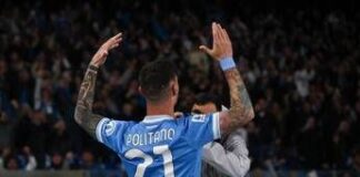 Napoli secondo in classifica, Milan battuto 1-0: decide Politano