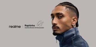 Raphinha è il nuovo ambassador globale di realme