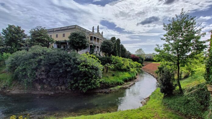 Riviera fluviale lungo il Bisato Albettone la vigna vicenza