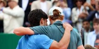 Sinner: “Mi auguro presto Alcaraz in campo, spero già a Roma”