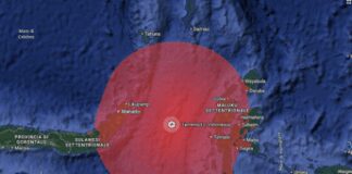 Terremoto in Indonesia, sisma di magnitudo 7,4 nel mare delle Molucche: un morto