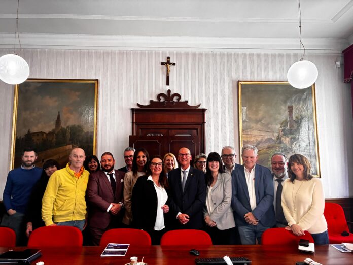 Assessore Zecchinato per il Faber Lab Alto Vicentino a Schio