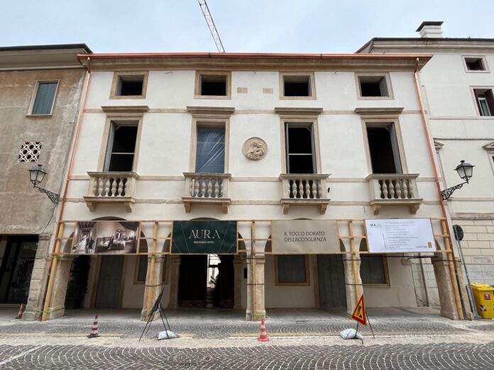 la+facciata+su+corso+fogazzaro comune di vicenza