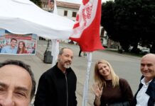 Psi Vicenza in Piazza Matteotti: “Ottimo lavoro fin qui della Giunta Possamai”. Rilanciata la reintroduzione della preferenza psi vicenza