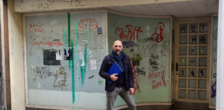 Schio, Fratelli d’Italia attacca sul decoro urbano: “Città accogliente solo per i kebabbari” schio decoro urbano cioni vetrina negozio sfitto decoro urbano